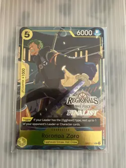 (Regionals Finalist Card Set 26-27) One Piece Cards Foil 4 Cards Sealed - Image 1