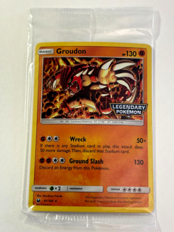 Groudon CES 81/168 - Stamped Promo ENG Legendary Pokemon Sealed NM /MT Card - Image 1