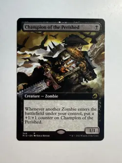 Champion of the Perished (Extended Art) 344 MTG Innistrad: Midnight Hunt - Image 1