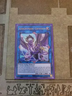 YUGIOH KNIGHTMARE GRYPHON MP19-EN029 ULTRA 1ST ED NM - Image 1