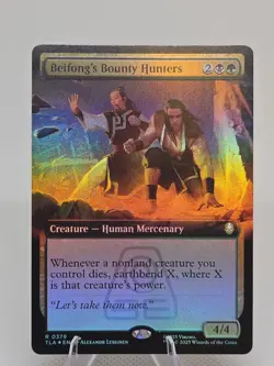 Beifong's Bounty Hunters (Extended Art) FOIL X1 TLA MTG Avatar - Image 1
