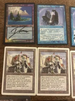 SIGNED MtG Magic Artist Proof Lot Vintage Rare Find Winner Signature + More - Image 2