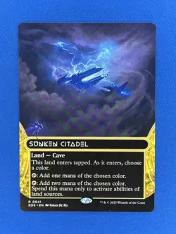 Sunken Citadel (0041) Borderless Rare MTG: Edge of Eternities - Image 1