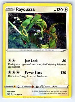 Rayquaza - Promo SWSH: Sword & Shield Promo Cards SWSH029 NM - Image 1