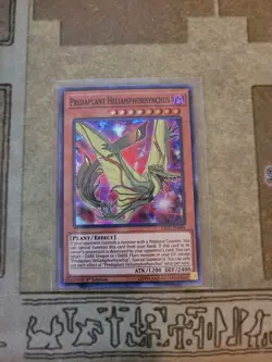 YUGIOH PREDAPLANT HELIAMPHORHYNCHUS LED5-EN046 SUPER 1ST ED NM - Image 1