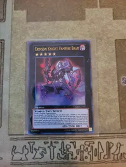 YUGIOH CRIMSON KNIGHT VAMPIRE BRAM SHSP-EN054 ULTRA 1ST ED NM - Image 1