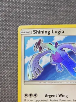 Shining Lugia SM82 Holo Rare (2017) Sun & Moon Shining Legends Promo Pokemon HP - Image 3