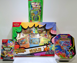 Pokemon TCG Mega Evolution Ascended Heroes: Deluxe Pin Box, Blister, Tin, Bundle - Image 3