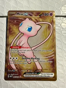 Mew ex - (151 Metal Card) 205/165 Sv: Scarlet & Violet 151 Pokemon Card - Image 2