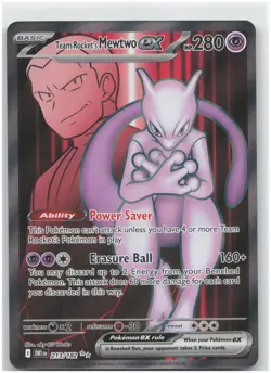 Team Rocket's Mewtwo ex - 213/182 DRI SV10: Destined Rivals NM - Pokemon TCG - Image 1