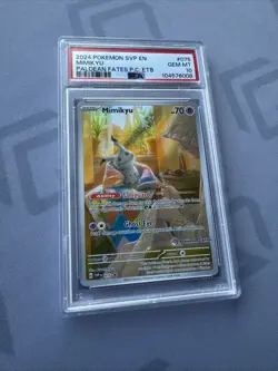 2024 Pokemon SVP EN Mimikyu #075 Paldean Fates Pokemon Center ETB Promo PSA 10 - Image 5