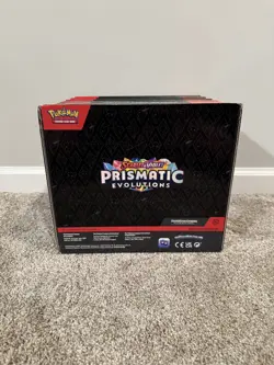 Pokemon TCG Prismatic Evolutions Poster Collection Set Of 6 w/ Display Case. - Image 2