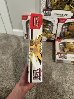 Pokemon TCG S&V 151 Zapdos EX Collection Box Lot of 5 - Image 4