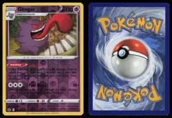 Gengar 057/198 Rare Chilling Reign Holo Reverse Holo Pokemon - Image 3