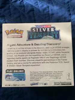 Pokemon TCG Sword & Shield Silver Tempest Booster Box 36 Packs Factory Sealed 820650860911 - Image 5