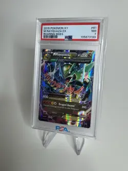 Pokemon Roaring Skies Mega Rayquaza EX #61 PSA 7 - Image 1