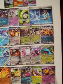 Japanese Modern EX+ Full Art Pokemon Card Lot 33 Pack LP-NM Condition - Image 4