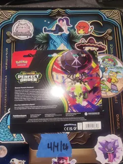 Pokemon Perfect Order - Chikorita 3-Pack Booster Blister Factory Sealed - Image 4