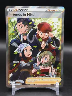 Friends in Hisui 148/159 Crown Zenith Full Art Ultra Rare Holo Pokemon NM - Image 1