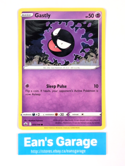 Pokemon Gastly Basic 055/198 Chilling Reign common - MN - Image 1