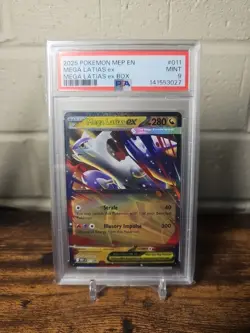 Pokemon TCG Mega Latias EX #011 Black Star Promo PSA 9 - Image 1