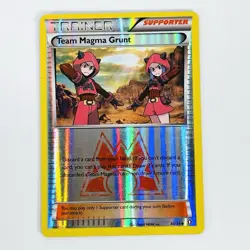 POKEMON TEAM MAGMA GRUNT 30/34 UNCOMMON REVERSE HOLO DOUBLE CRISIS MP Fast Ship - Image 1