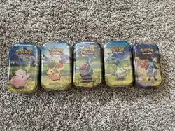 Pokemon Ascended Heroes Mini Tins (Set of 5) [Factory Sealed] - Image 1
