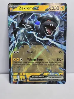 Zekrom EX 34/86 Pokemon Black Bolt Ultra Rare - Image 1