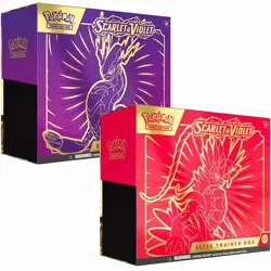 2023 Pokemon Scarlet & Violet Base Set ETB (Miraidon & Koraidon) Factory Sealed - Image 2
