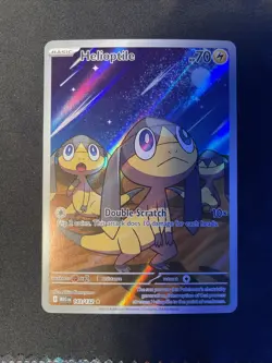 Pokemon Helioptile 143/132 Me01: Mega Evolution Holo ENG NM - Image 1