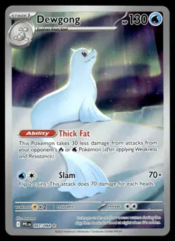 2025 Mega Evolution Series - Phantasmal Flames Dewgong Illustration Rare #97 - Image 1