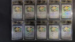 Lot*10 Pokemon S-Chinese Meowth Reverse Holo OCD10 (same as PSA10) 0203/07 LN05 - Image 1