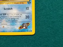 Pokemon Sabrina's Psyduck Gym Challenge 99/132 Regular Unlimited WoTC Vintage - Image 5