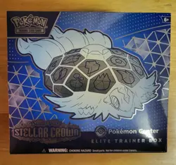 Pokemon Stellar Crown Pokemon Center Exclusive ETB - Elite Trainer Box - New - Image 1