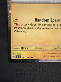 Pikachu 30th Anniversary Promo 051/162 Pokemon Day 2026 Stamp - Image 5