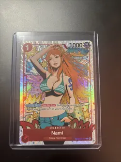 Treasure Rare Nami ST01-007 Alt Art OP06 Wings Of The Captain TR One Piece TCG - Image 1