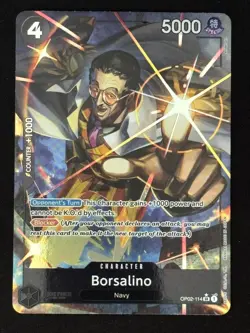 Borsalino (OP02-114) (Alternate Art) - Paramount War (OP02) - One Piece - Image 1