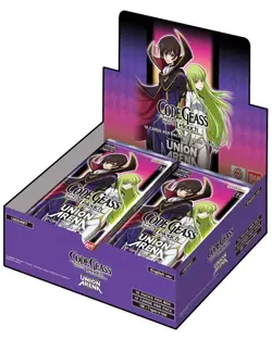 Union Arena Code Geass Lelouch of the Rebellion Booster Box UE04BT - Image 1