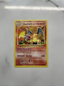 Pokemon TCG Charizard XY Holo Card Evolutions 11/108 LP Condition 2016 Rare - Image 1