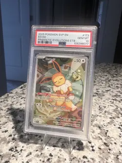 Pokemon 2025 Eevee 173 Black Star Promo Prismatic Evolutions ETB GEM MINT PSA 10 - Image 1