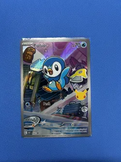 Pokemon TCG First Partner Illustration Collection Series 1 Gen 4 Sinnoh Starters - Image 3