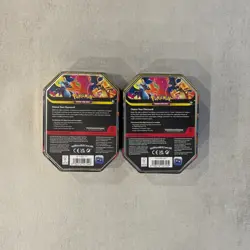 Pokemon Trading Card Game (TCG): Mega Charizard ex X and Y Tin Pair Brand New ✅ - Image 2