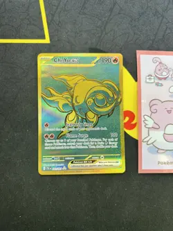 Pokemon Card Chi-Yu ex 241/091 Paldean Fates Holo Hyper Rare 317💎NM💎 - Image 1