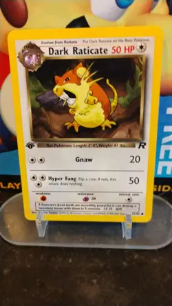 DARK RATICATE Team Rocket Series POKEMON Non-Holo 1st Ed 2000 Trading Card 51/82 - Image 1