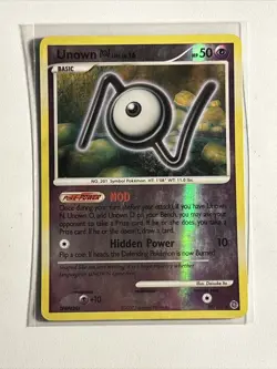 Pokemon Card - Unown N Secret Wonders 69/132 Uncommon Reverse Holo - Image 1