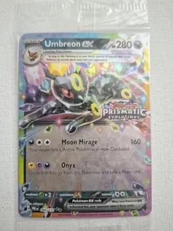 Umbreon ex - (Prismatic Evolutions Stamp) 060/131 Miscellaneous Cards & Products - Image 1