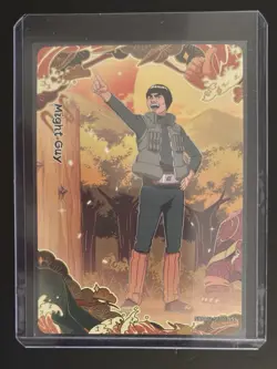 KAYOU NARUTO Series 2 MIGHT GUY SE Special Edition Card NRSA02-SE-003 L5 ENGLISH - Image 4