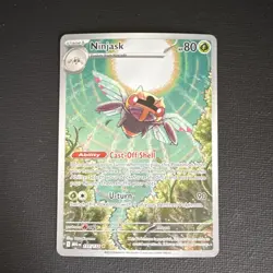 Pokemon Ninjask Illustration Rare Holo Me01 137/132 80 HP Stage 1 Card - Image 1