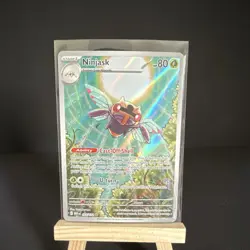 Pokemon Ninjask Illustration Rare Holo Me01 137/132 80 HP Stage 1 Card - Image 3