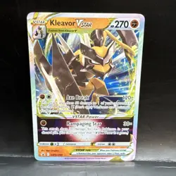 Kleavor VSTAR SWSH249 Black Star Promo Ultra Rare Holo Pokemon TCG Card NM/M - Image 1